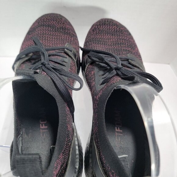 Puma Nrgy Womens 8 Knit Sneakers Black Purple Athletic Running‎ Shoes Athleisure - Picture 9 of 11